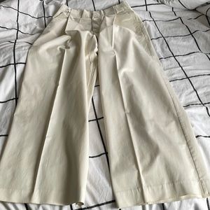 Wide leg mens’ fit trouser